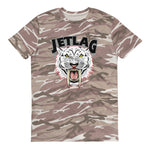 WHITE TIGER Short-sleeved camouflage t-shirt